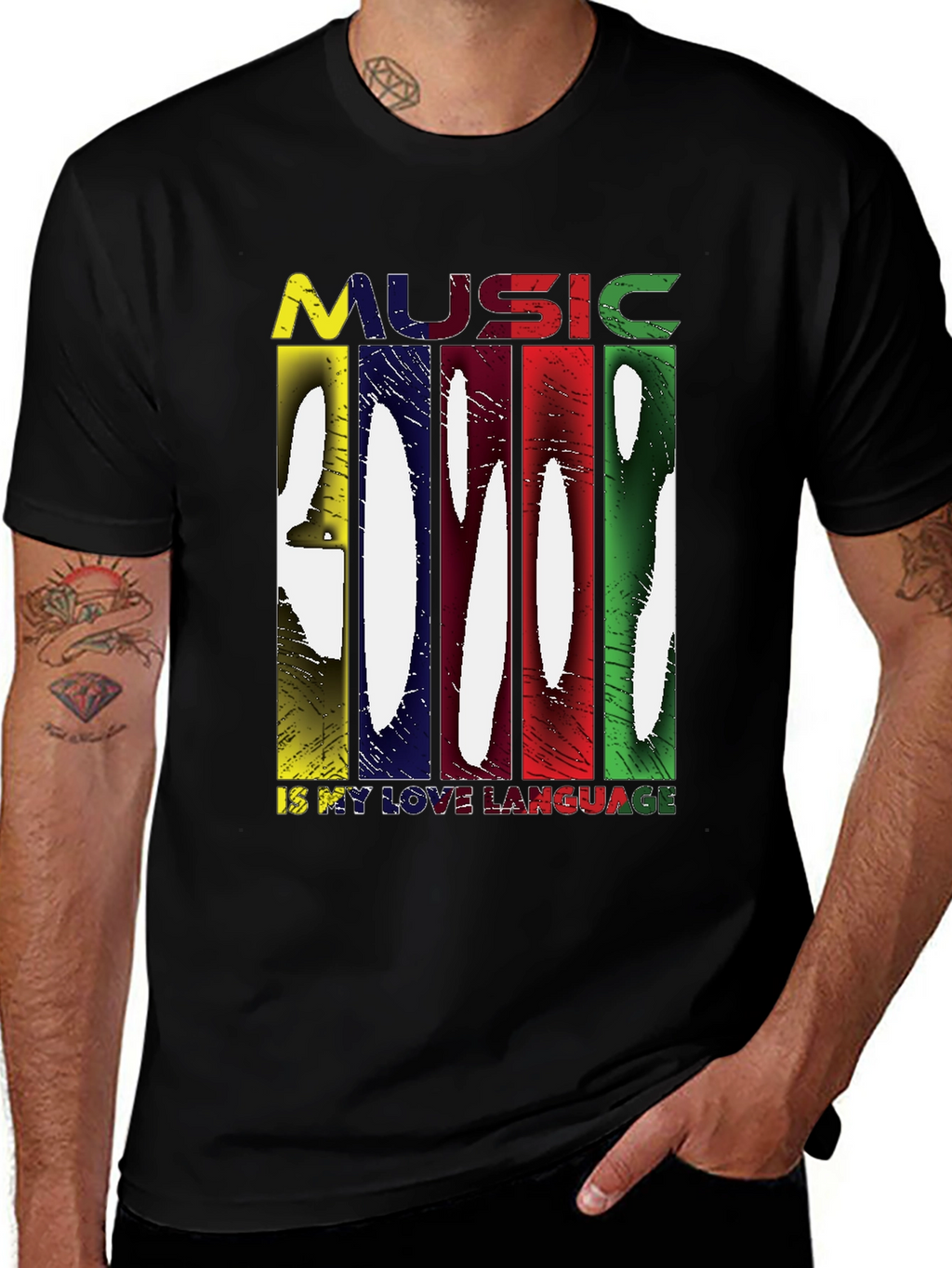 Music is My Love Language Graphic Tee