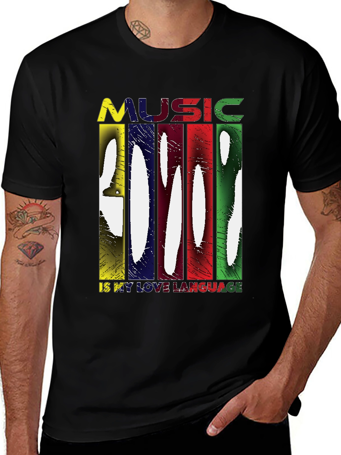 Music is My Love Language Graphic Tee