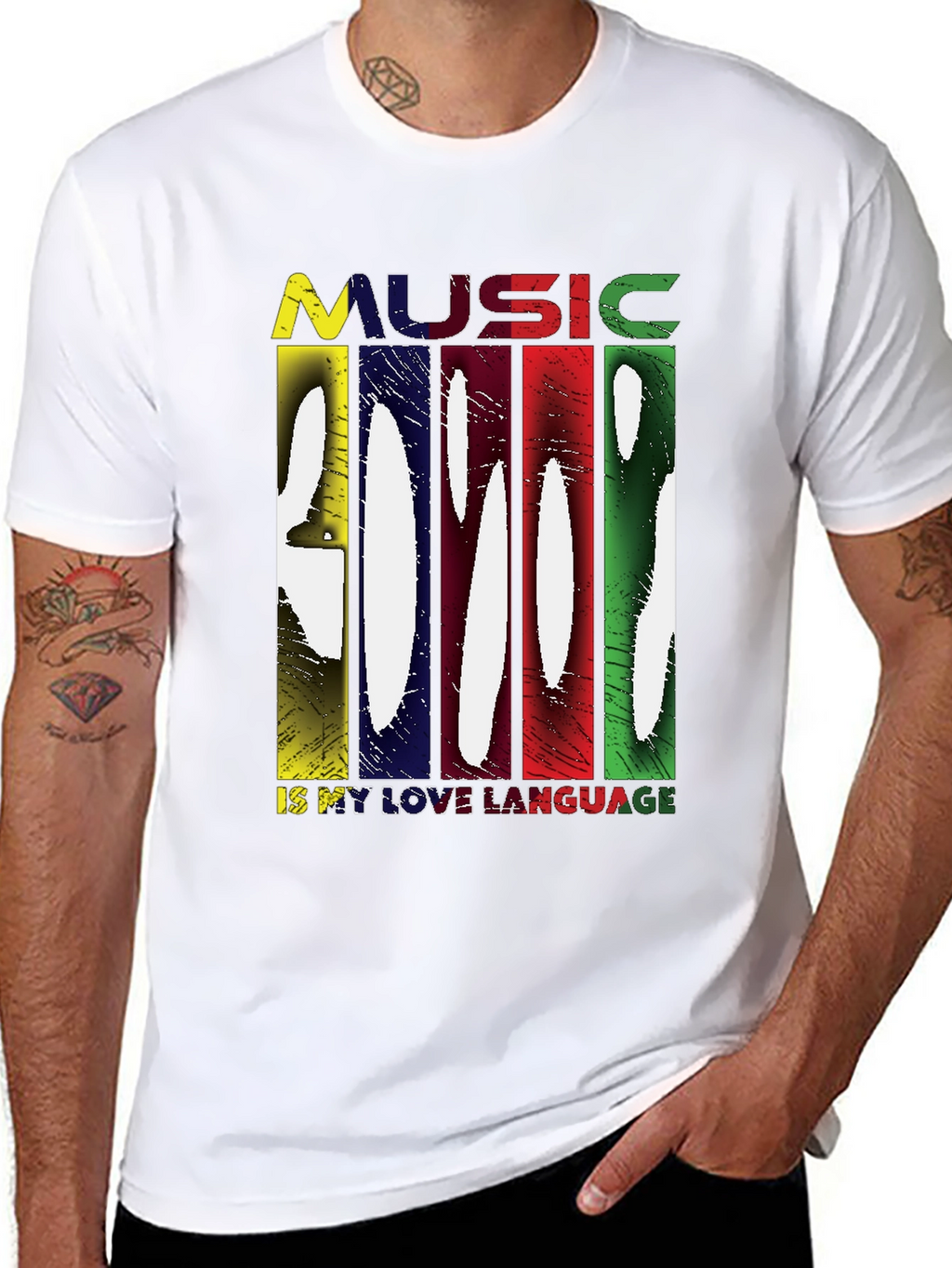 Music is My Love Language Graphic Tee