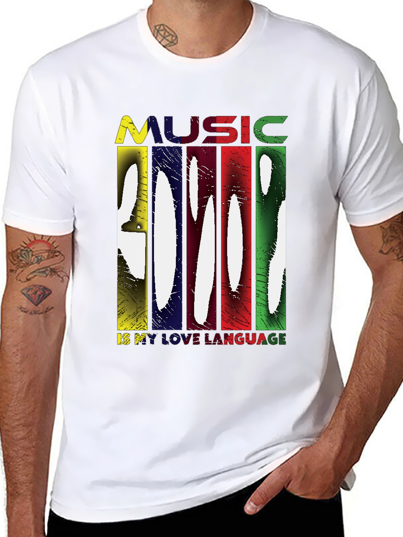 Music is My Love Language Graphic Tee