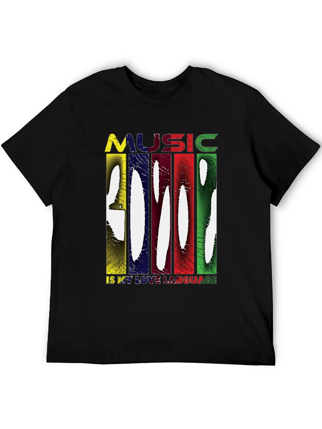 Music is My Love Language Graphic Tee