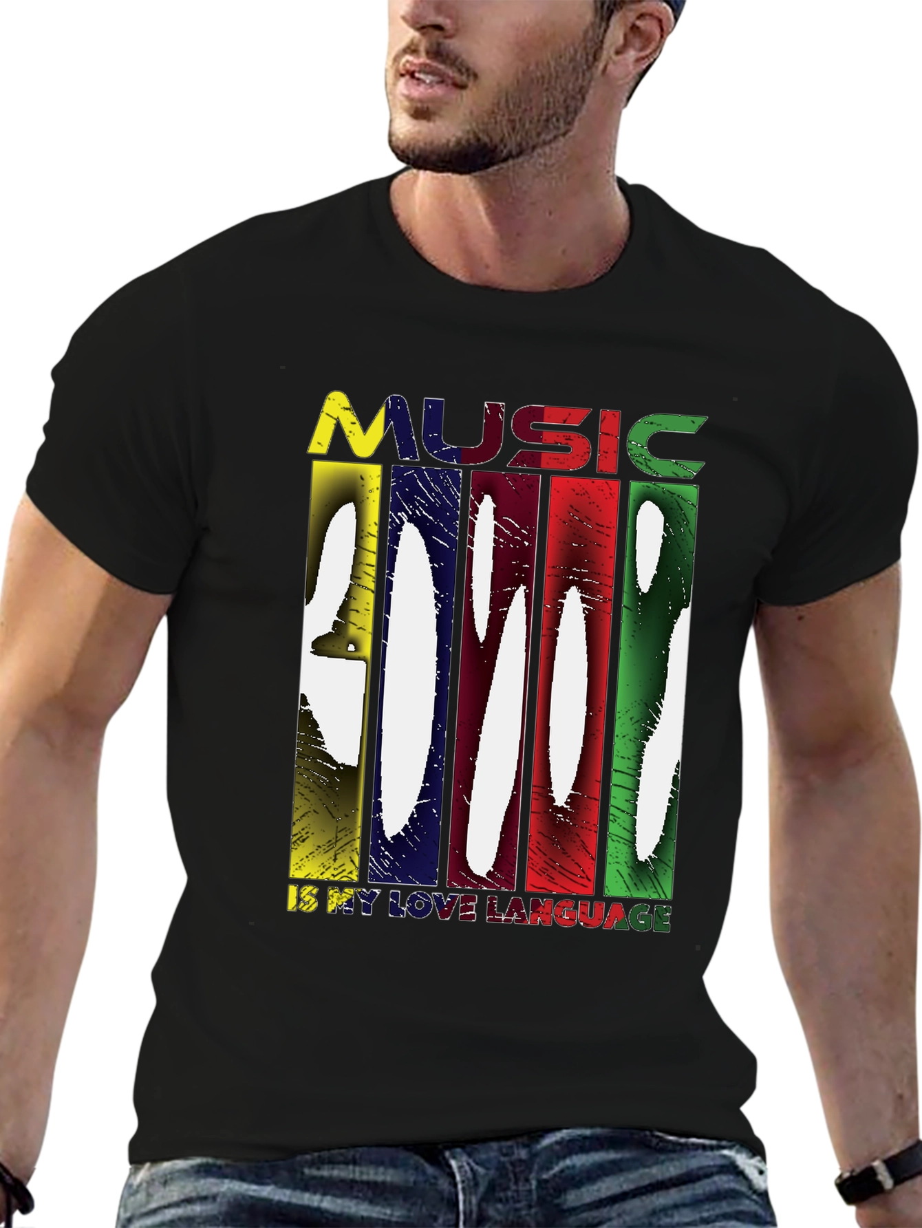 Music is My Love Language Graphic Tee