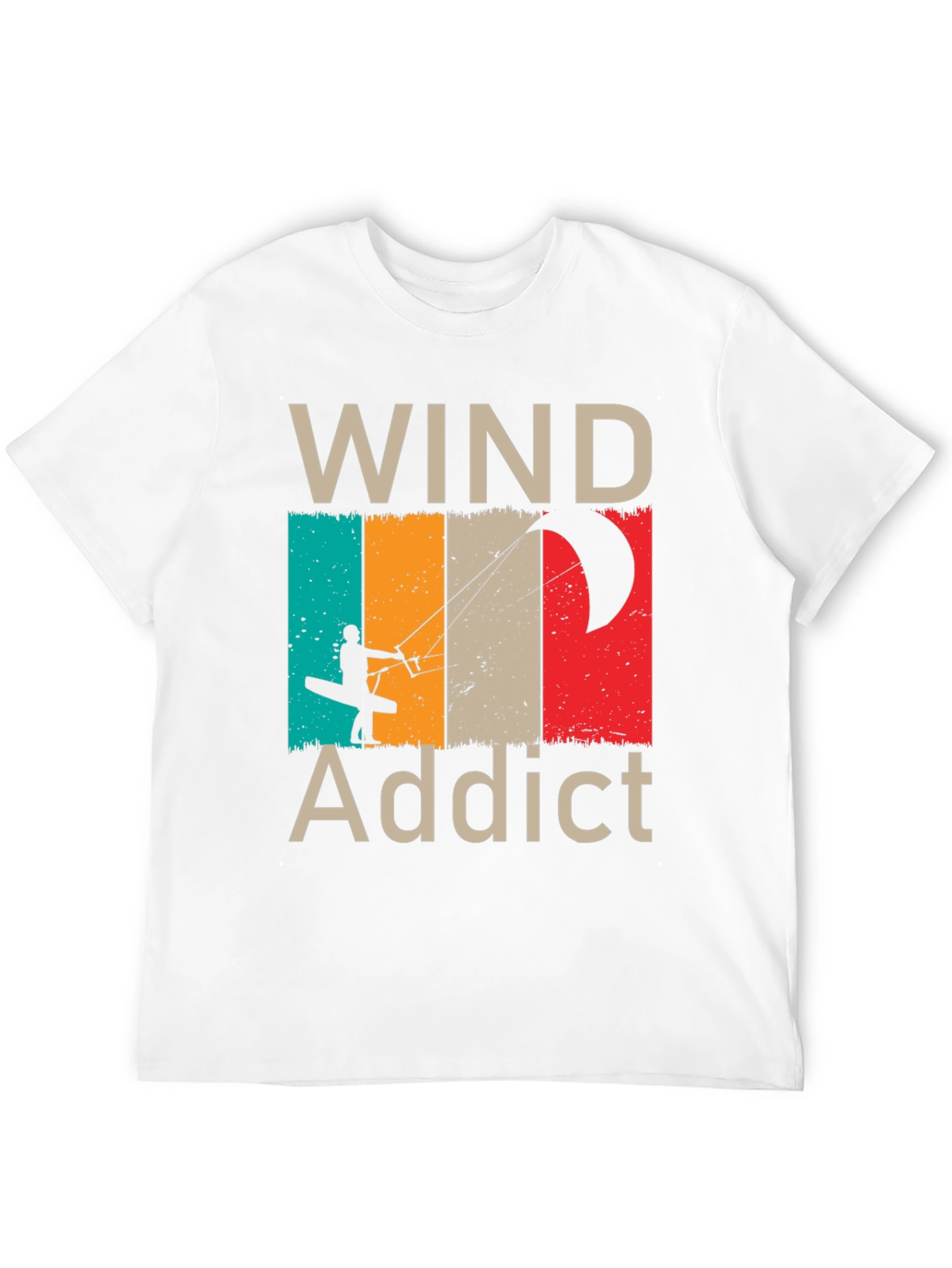 Wind Addict T-Shirt - Kiteboarding Design