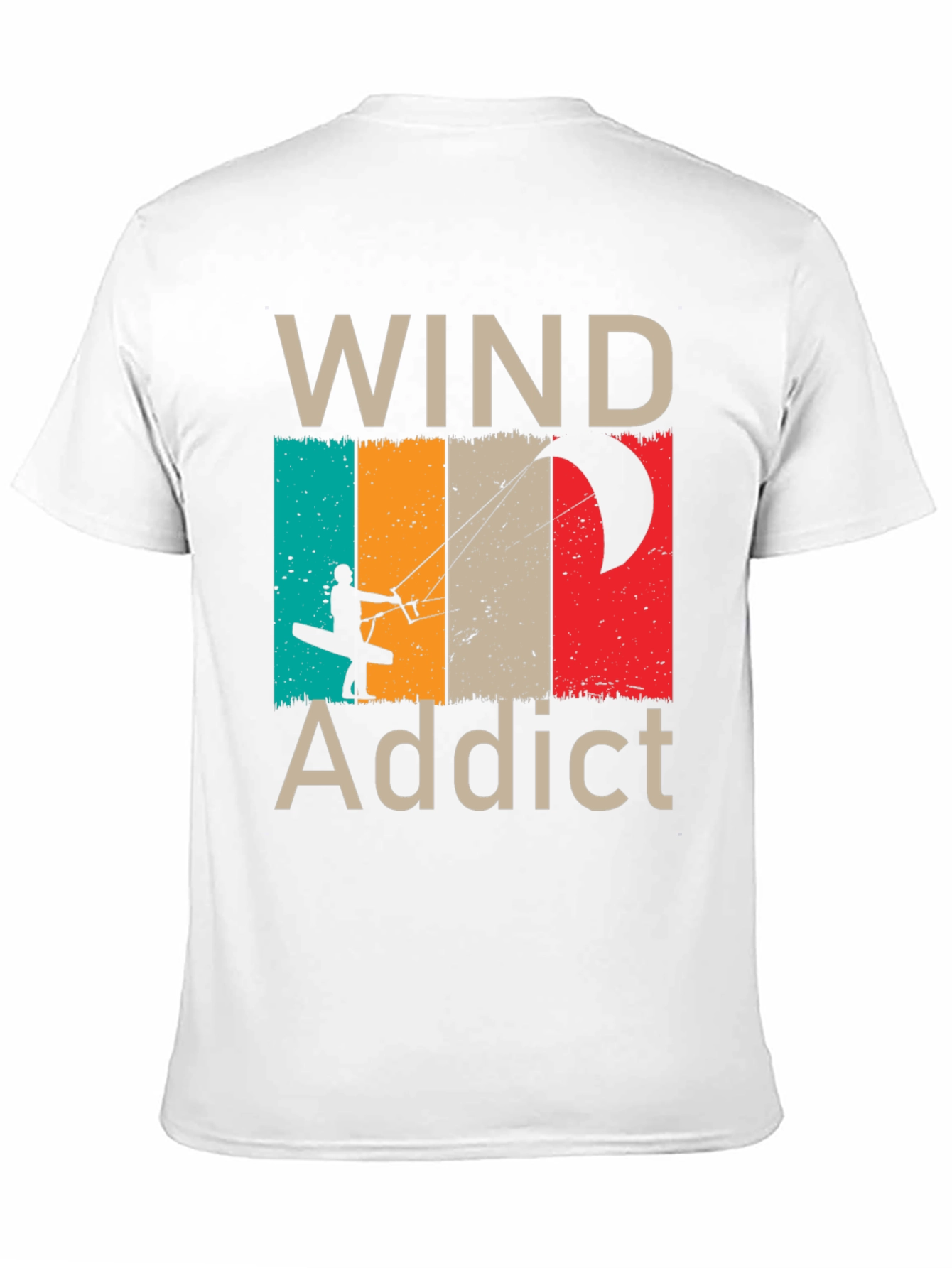 Wind Addict T-Shirt - Kiteboarding Design