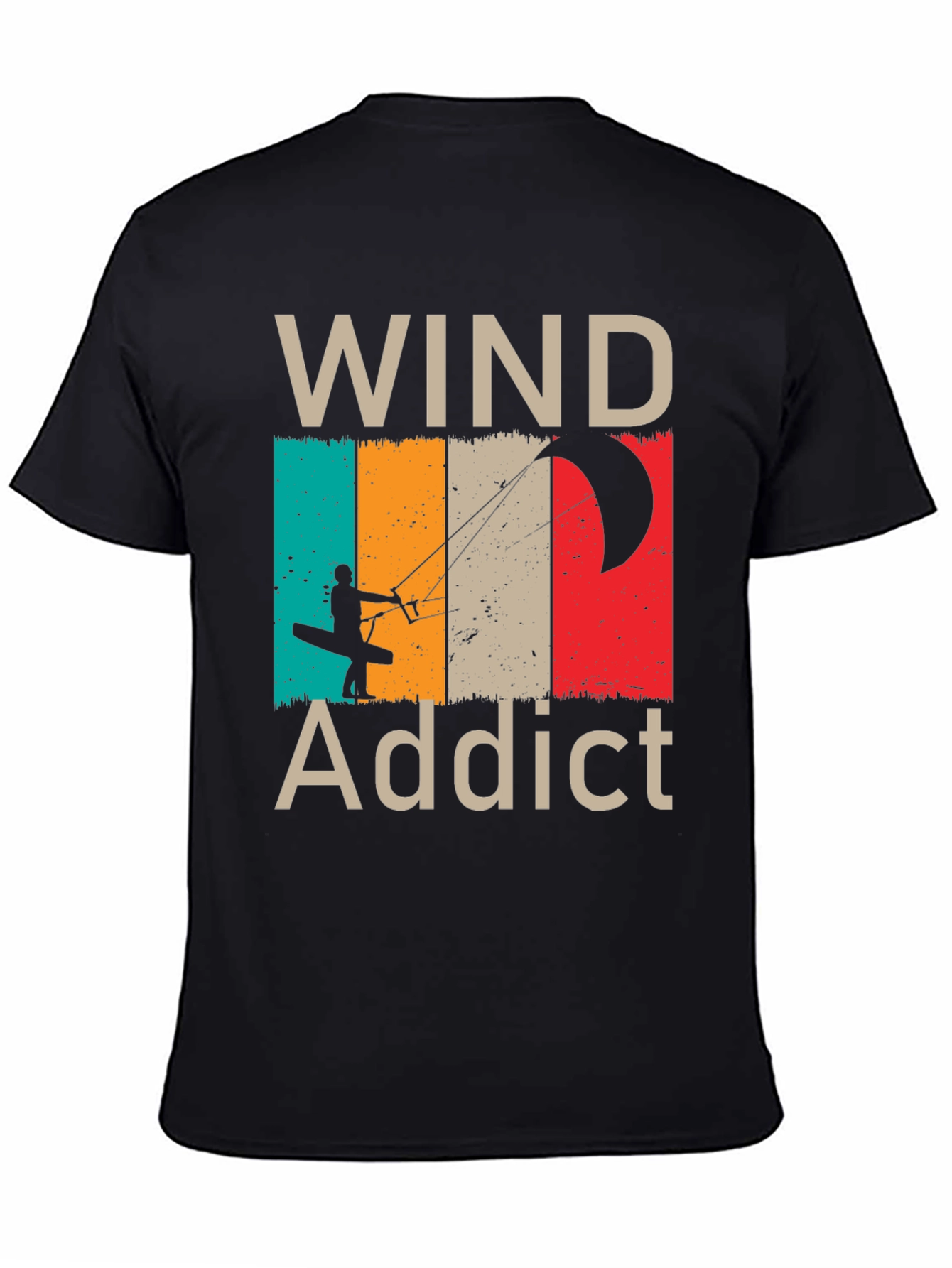 Wind Addict T-Shirt - Kiteboarding Design