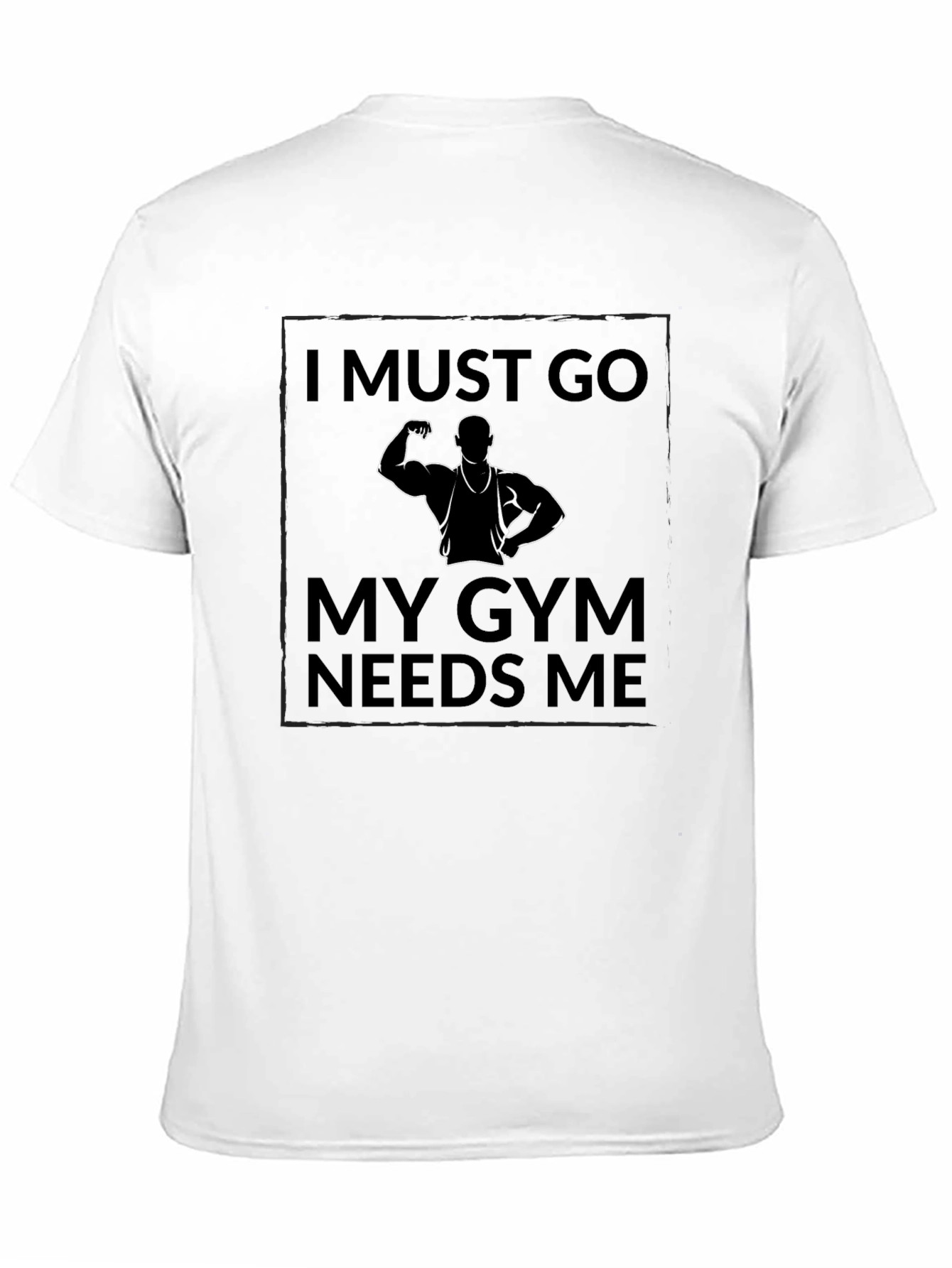 Gym Motivation Black T-Shirt