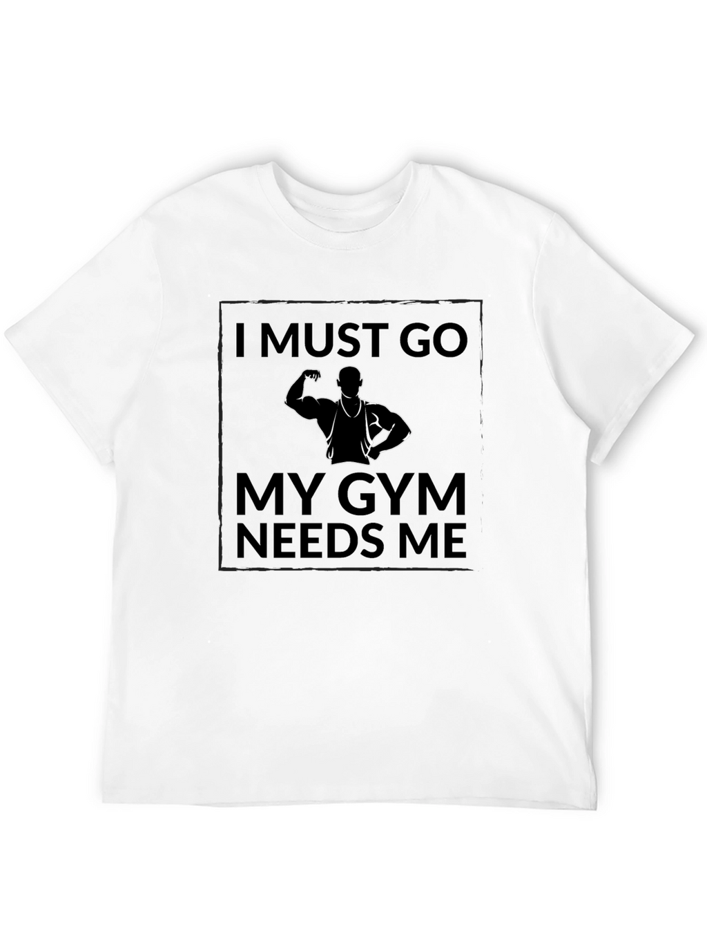 Gym Motivation Black T-Shirt