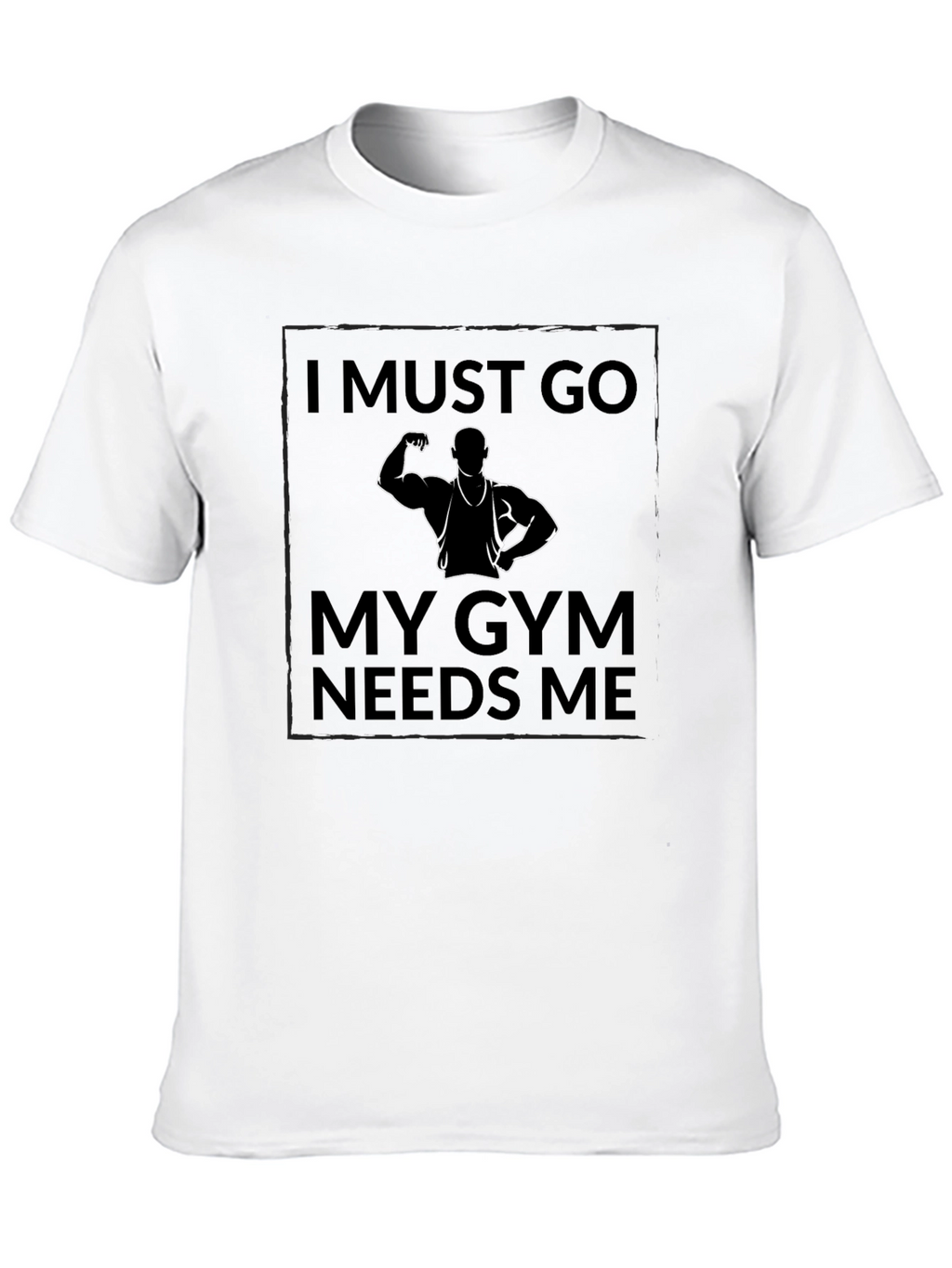 Gym Motivation Black T-Shirt