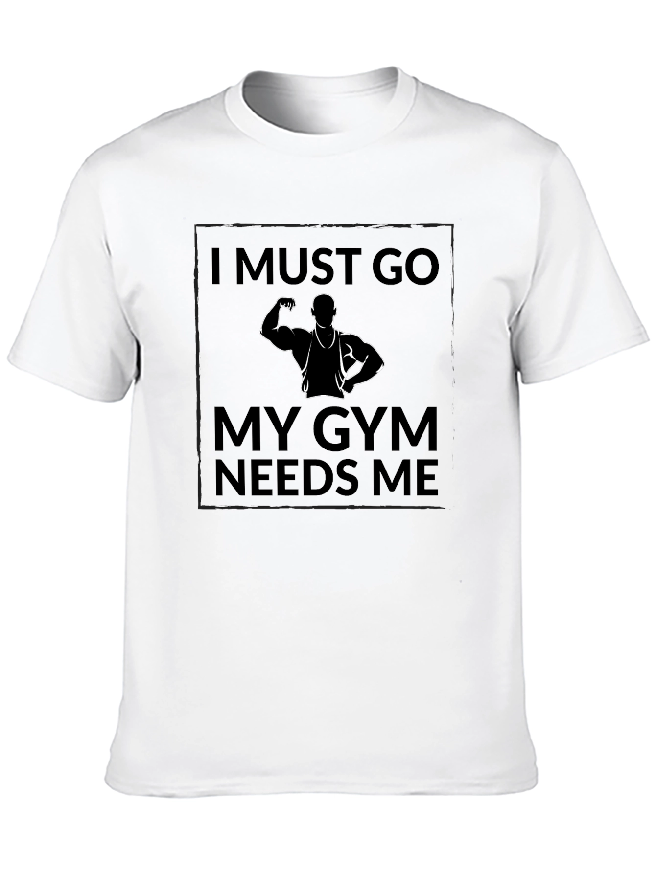 Gym Motivation Black T-Shirt