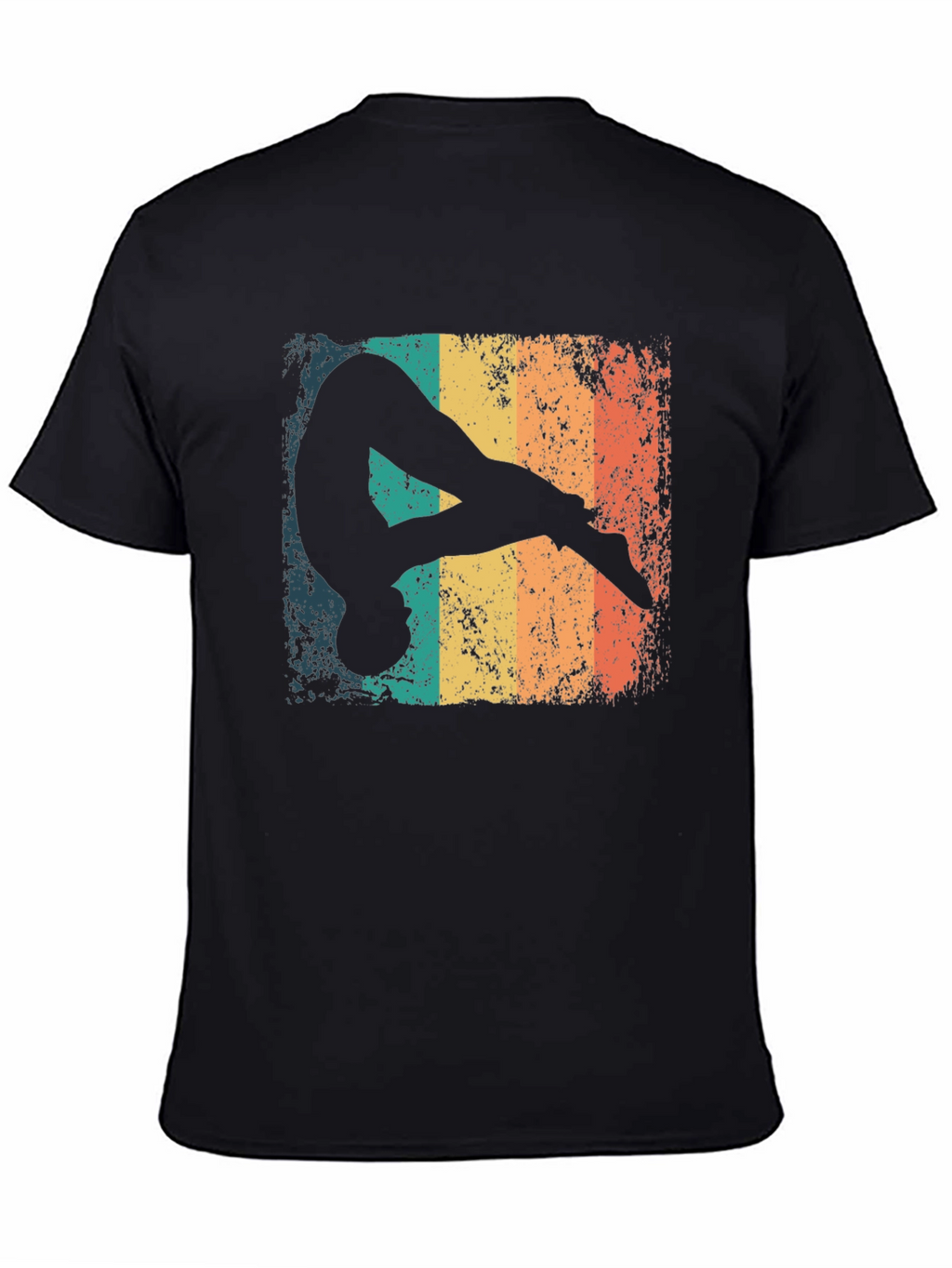 Retro Gymnast Graphic T-Shirt