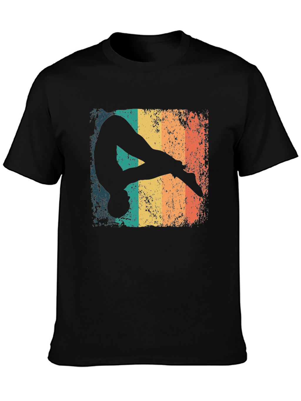 Retro Gymnast Graphic T-Shirt