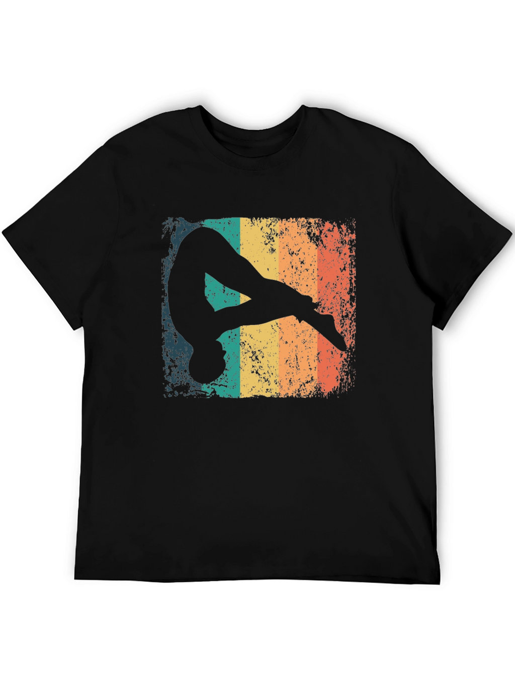 Retro Gymnast Graphic T-Shirt