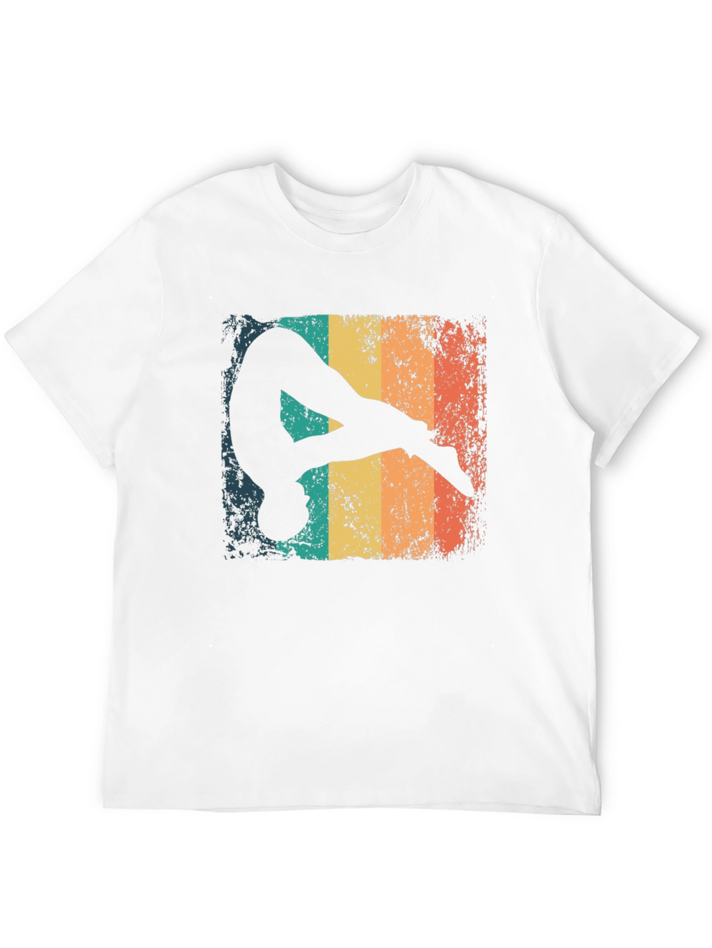 Retro Gymnast Graphic T-Shirt
