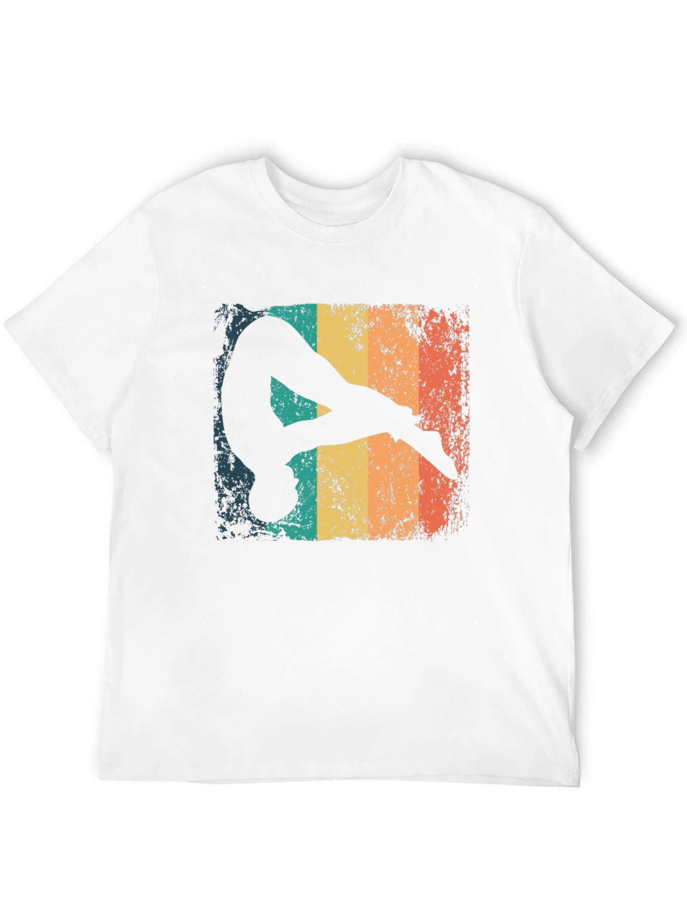 Retro Gymnast Graphic T-Shirt