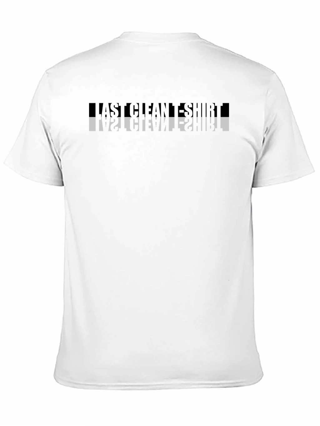 Last Clean T-Shirt Graphic Tee - Black