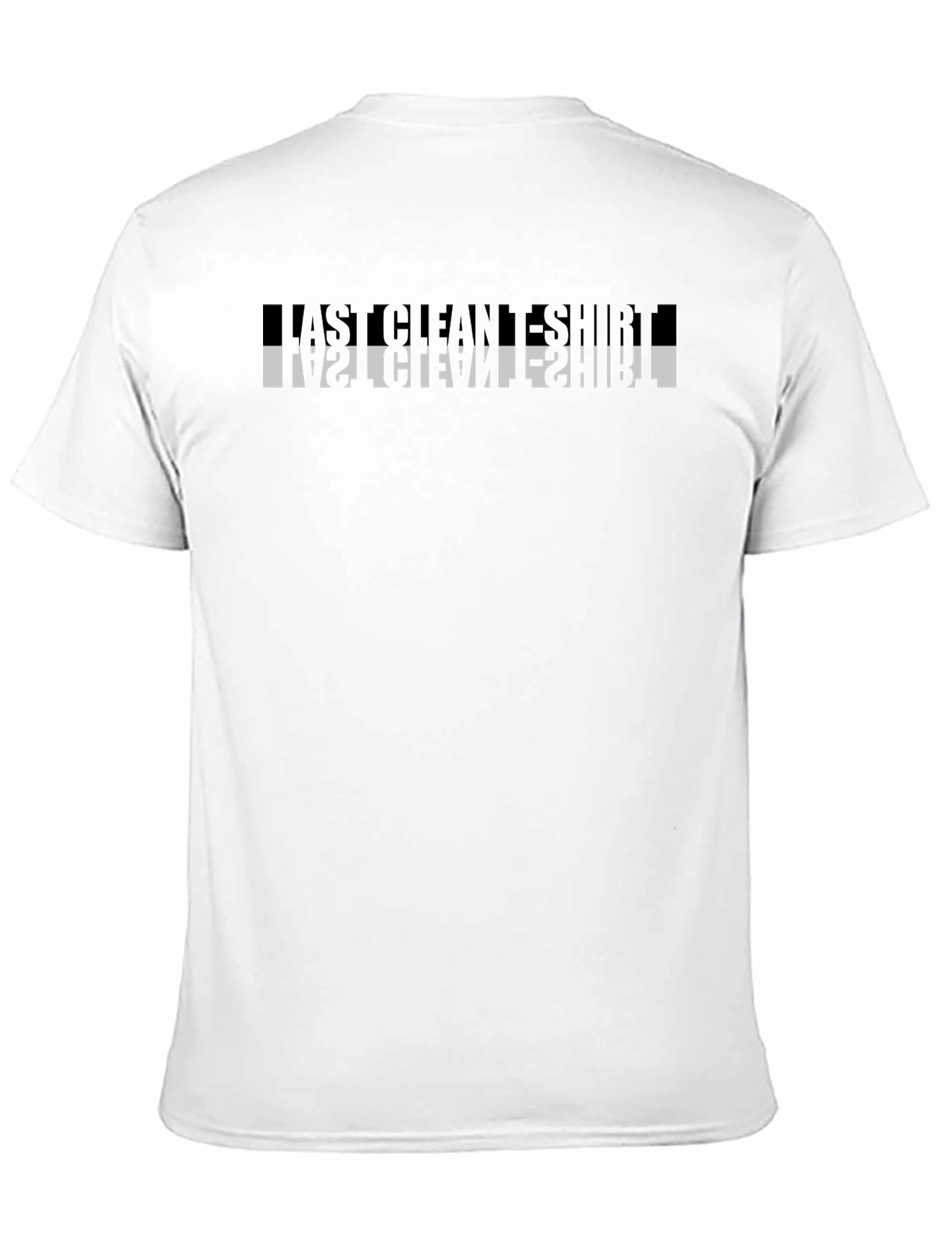 Last Clean T-Shirt Graphic Tee - Black
