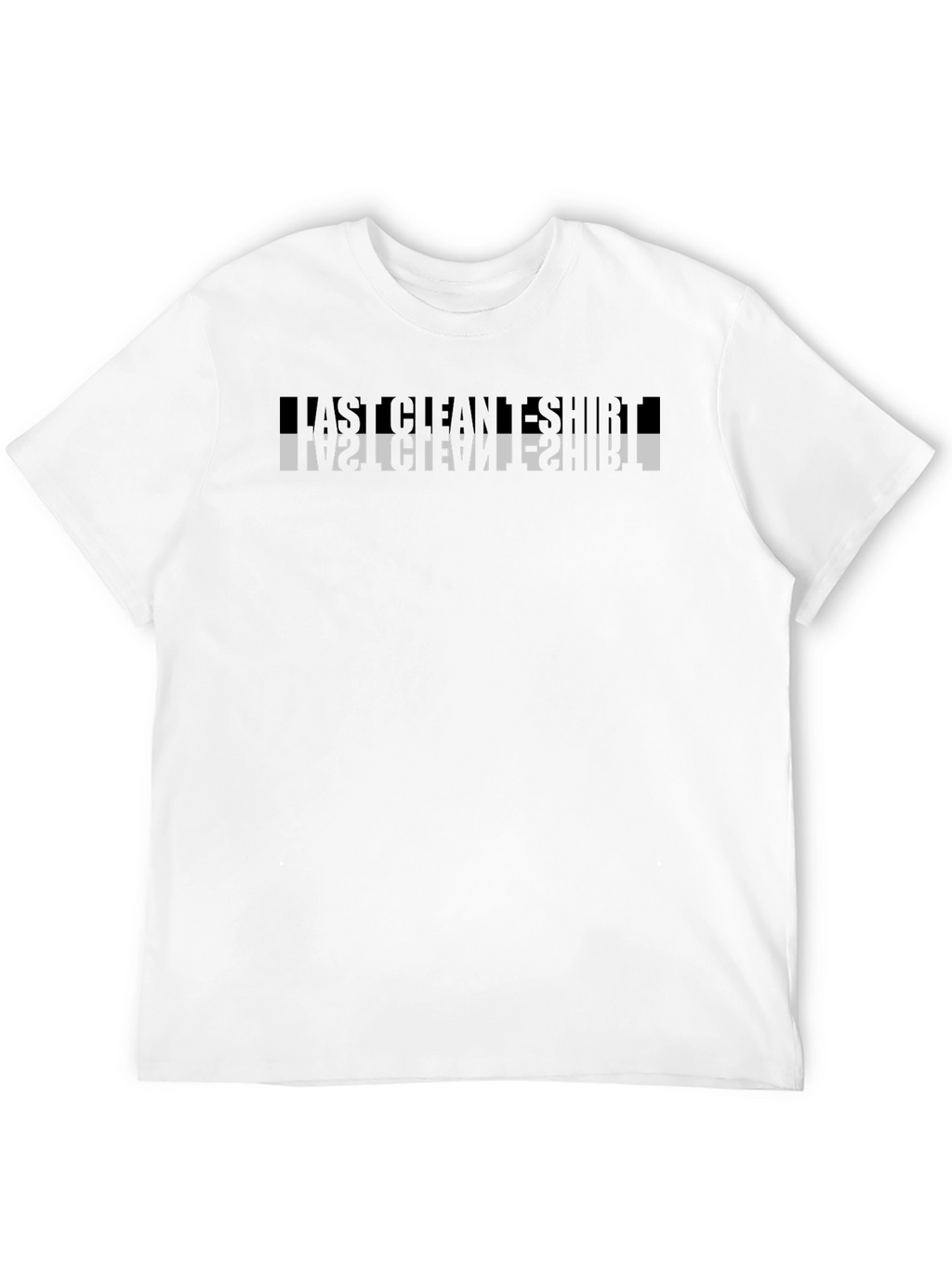 Last Clean T-Shirt Graphic Tee - Black