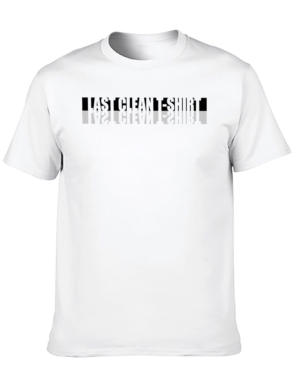 Last Clean T-Shirt Graphic Tee - Black