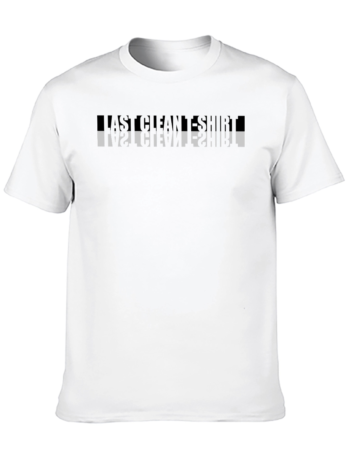 Last Clean T-Shirt Graphic Tee - Black