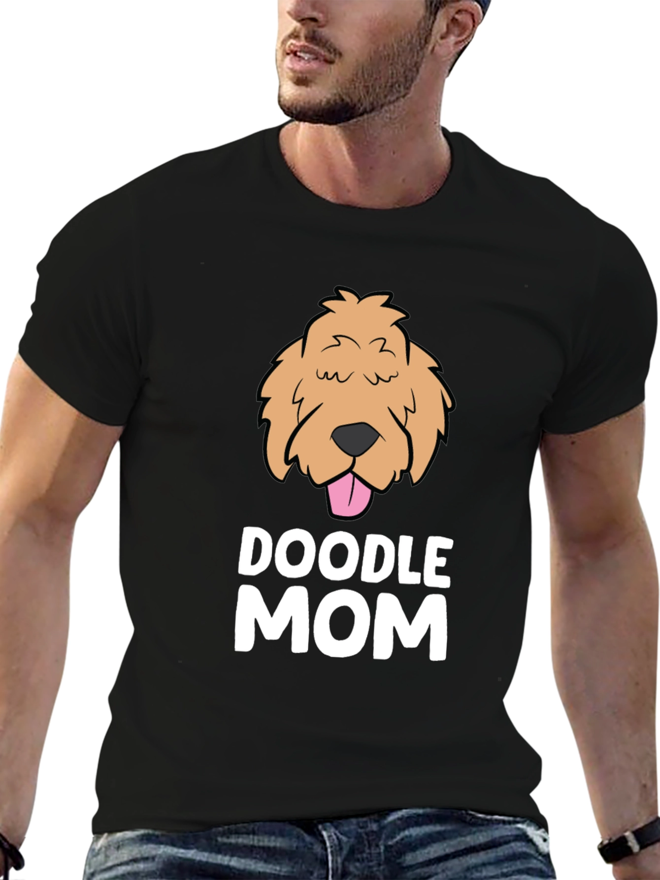 Doodle Mom Graphic Tee - Cute Dog Lover Shirt