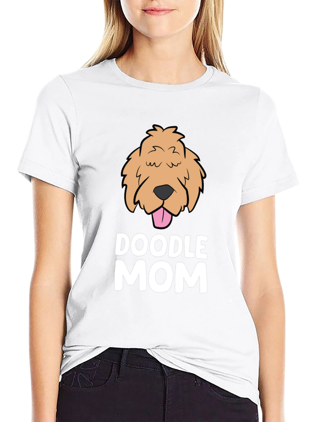 Doodle Mom Graphic Tee - Cute Dog Lover Shirt