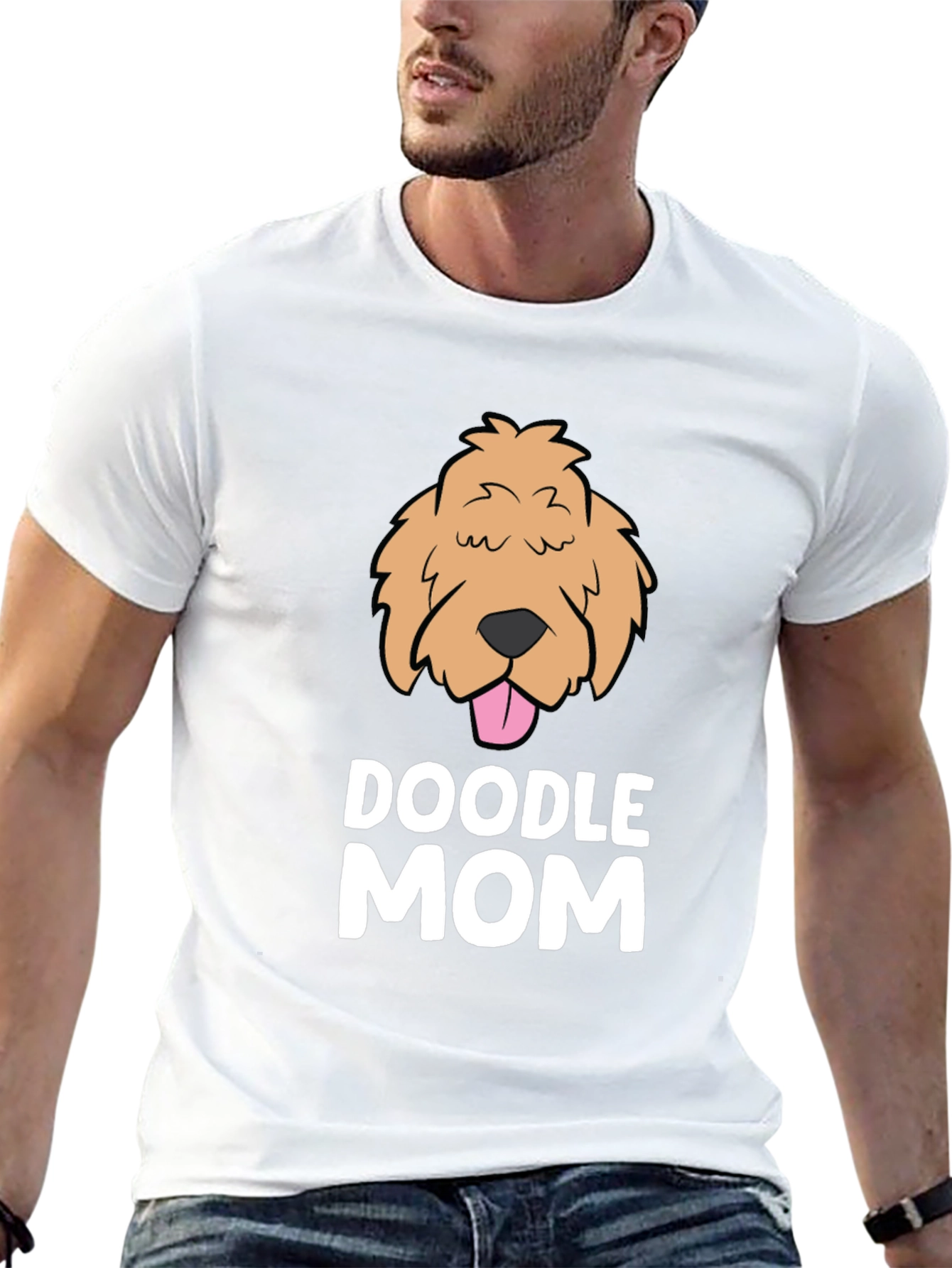 Doodle Mom Graphic Tee - Cute Dog Lover Shirt