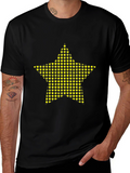 Starry Star Black T-Shirt - Casual Style
