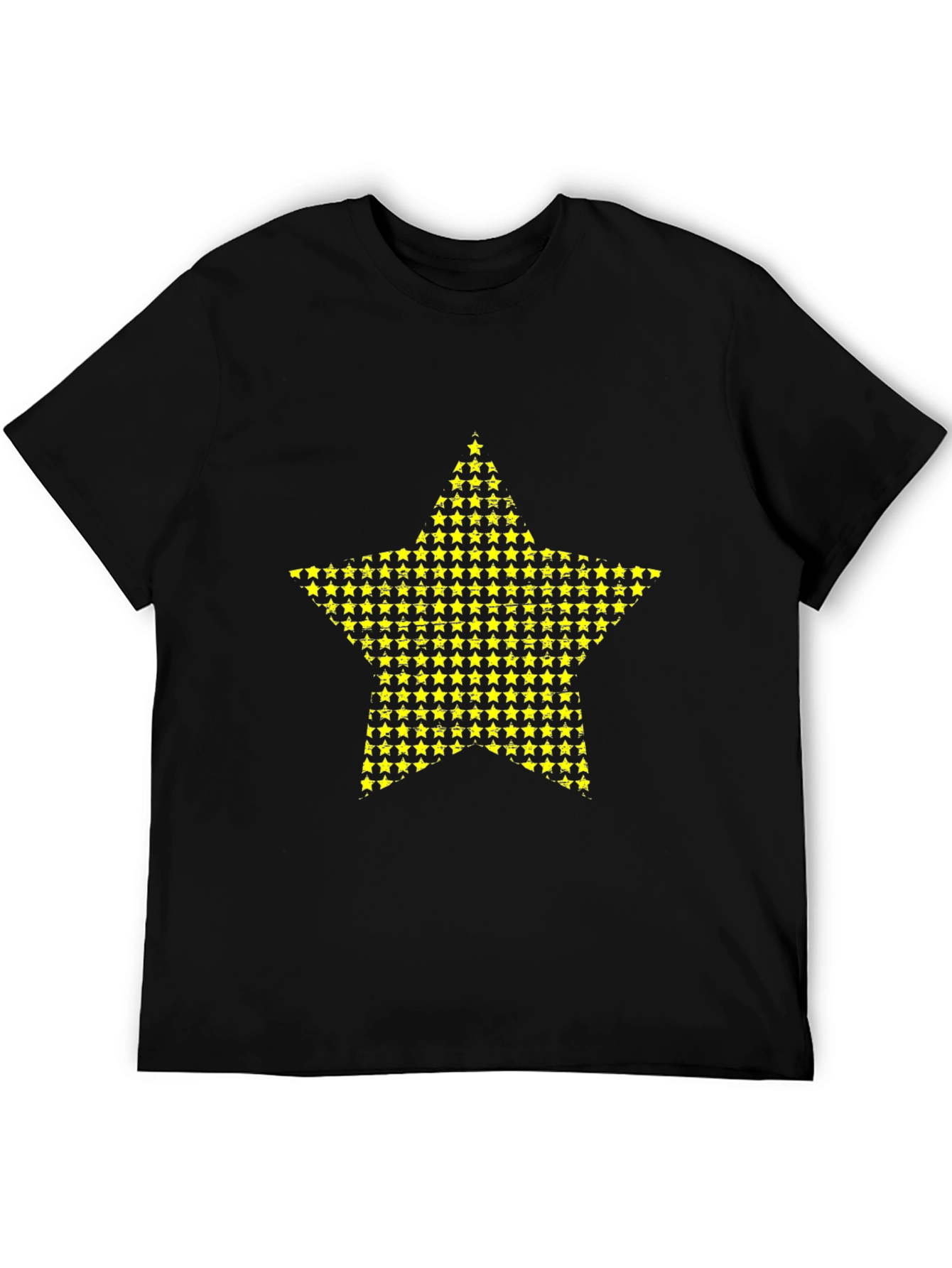 Starry Star Black T-Shirt - Casual Style