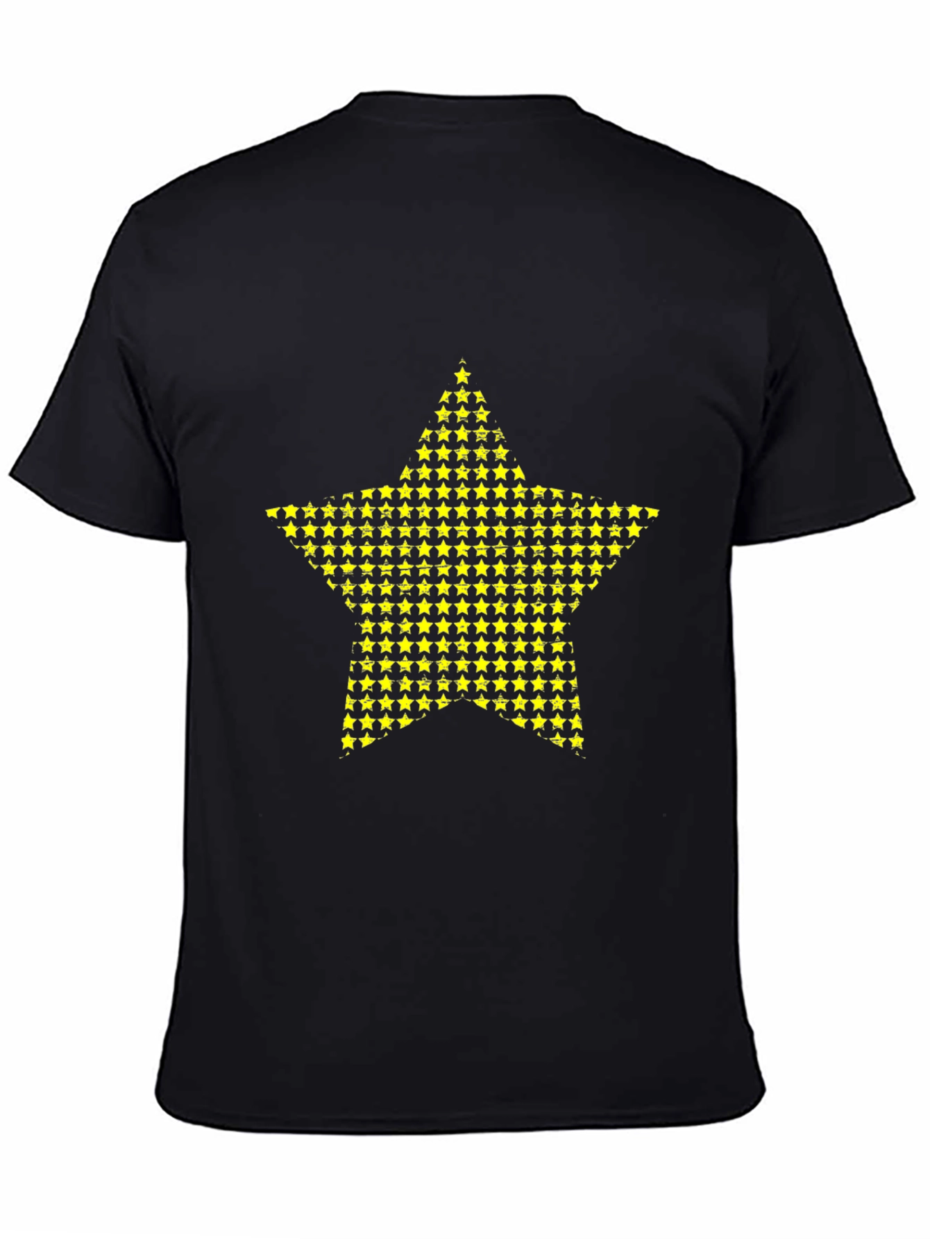 Starry Star Black T-Shirt - Casual Style