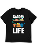 Garden Life Graphic Tee - Black Unisex T-Shirt