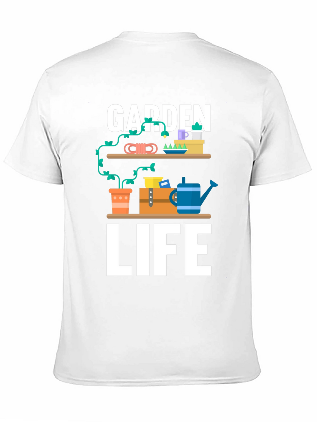 Garden Life Graphic Tee - Black Unisex T-Shirt