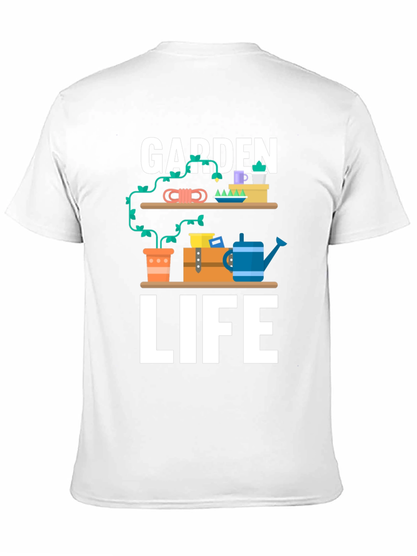 Garden Life Graphic Tee - Black Unisex T-Shirt
