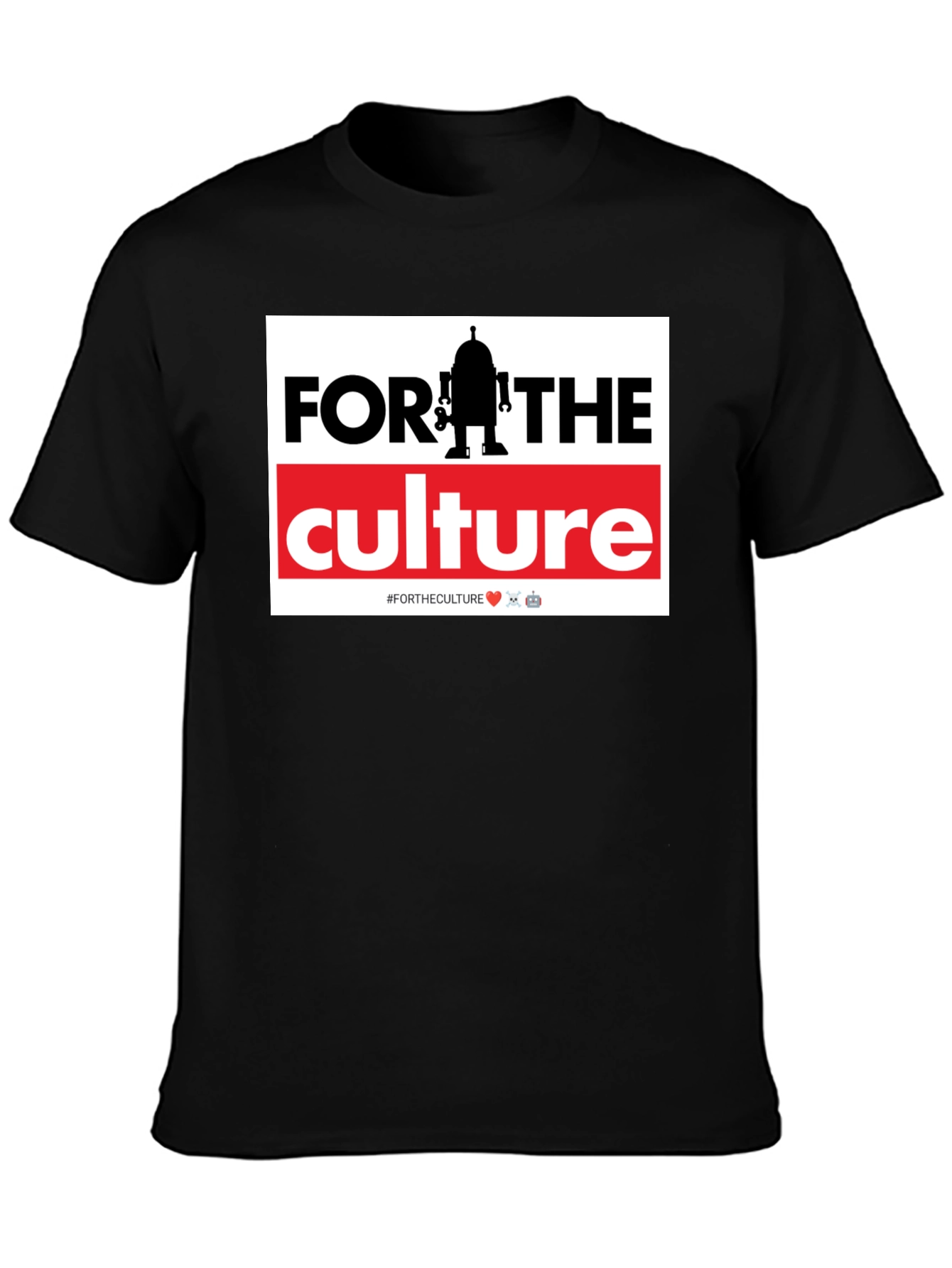 For The Culture Robot Graphic T-Shirt