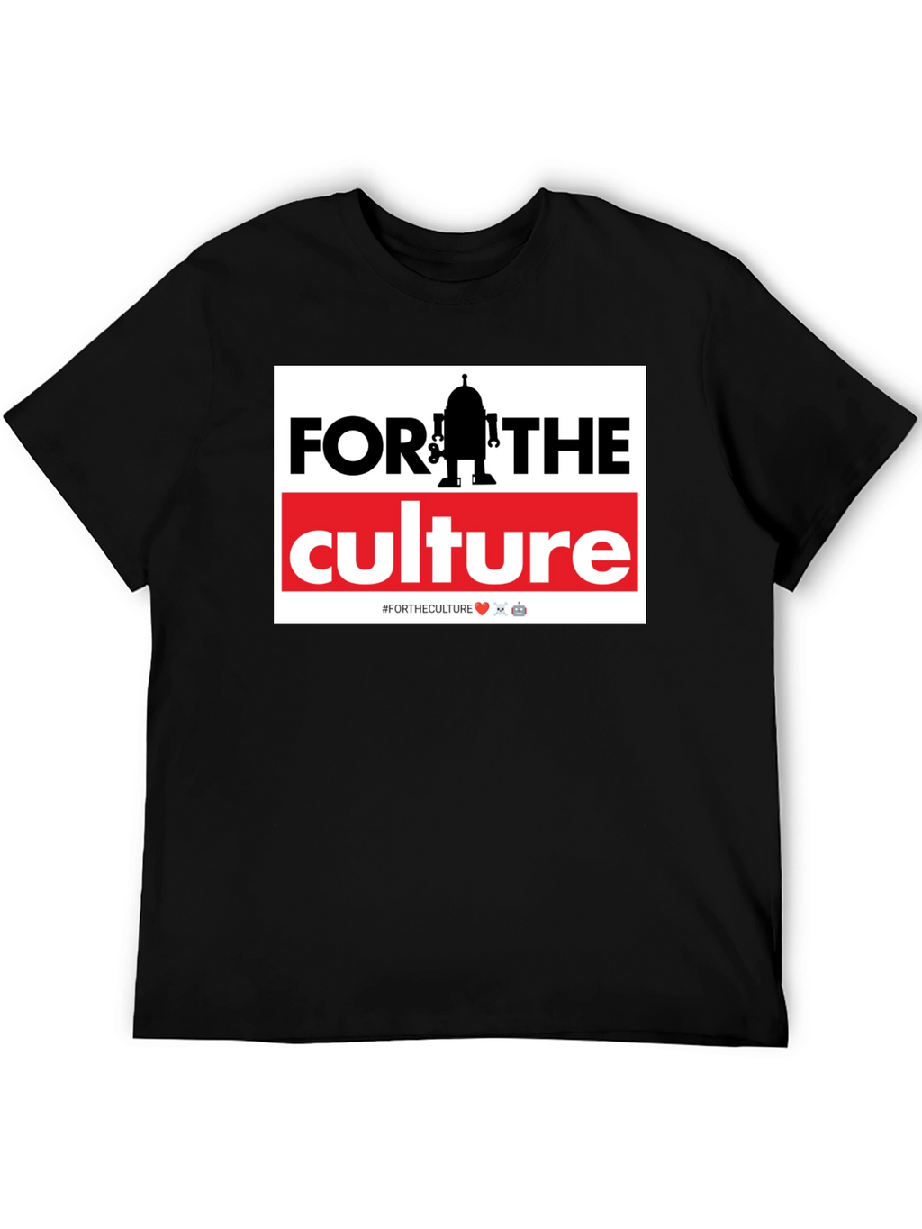 For The Culture Robot Graphic T-Shirt