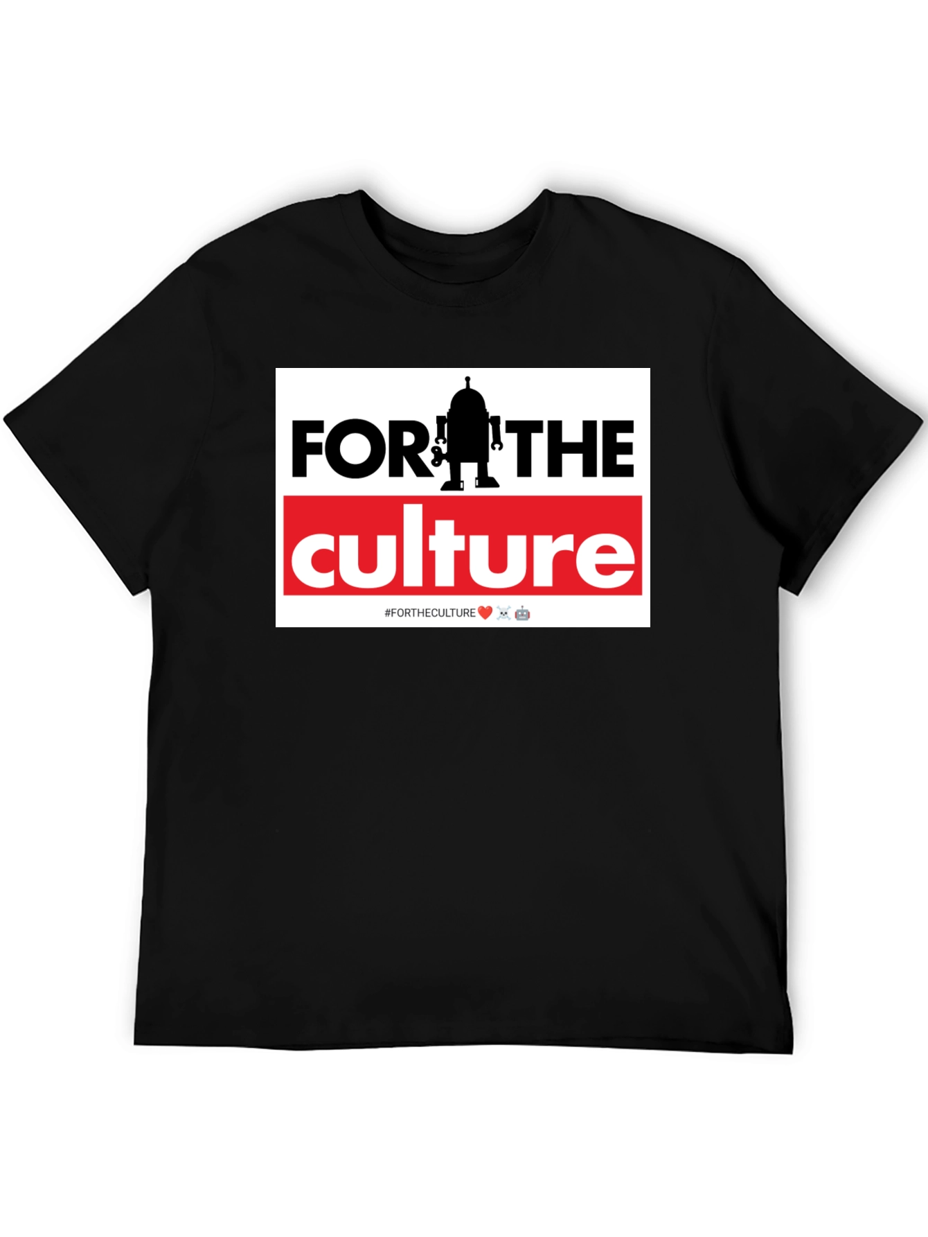 For The Culture Robot Graphic T-Shirt