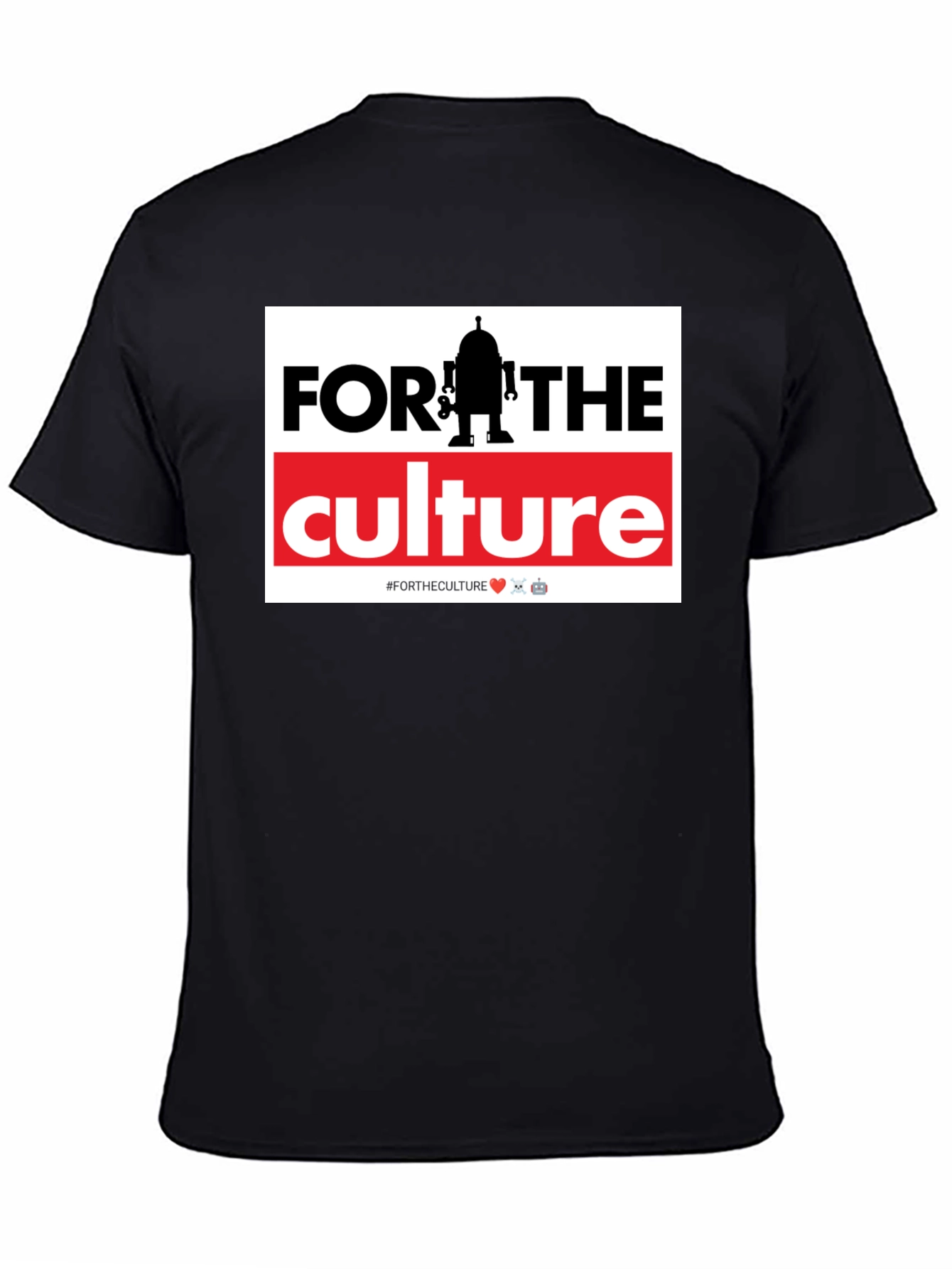 For The Culture Robot Graphic T-Shirt