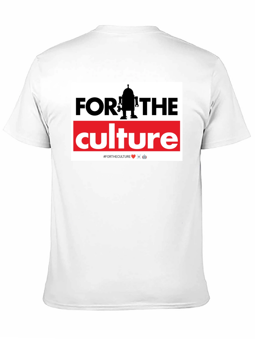 For The Culture Robot Graphic T-Shirt