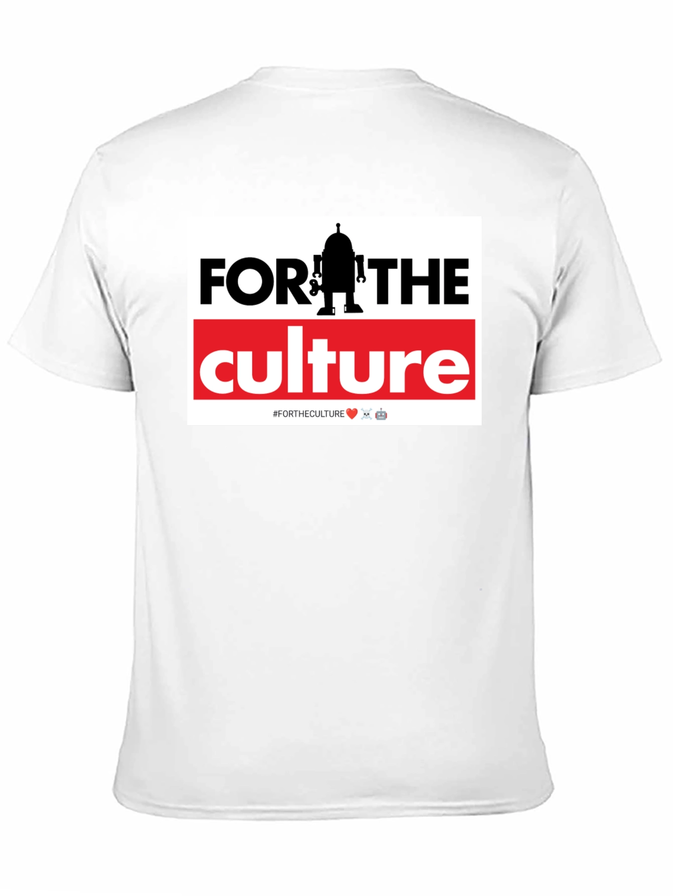 For The Culture Robot Graphic T-Shirt