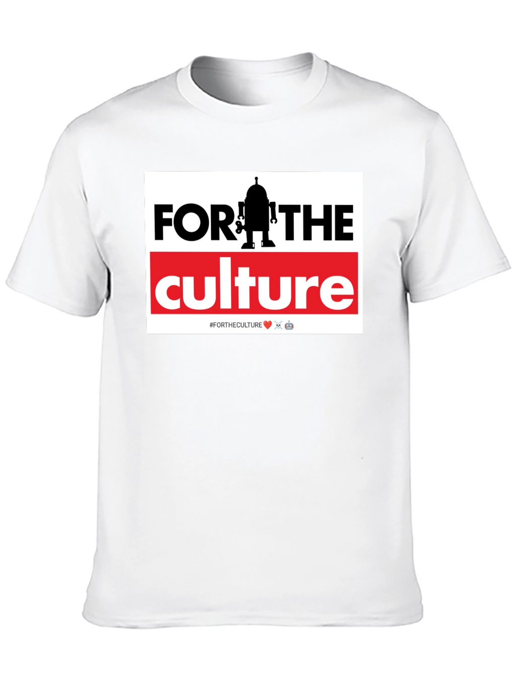 For The Culture Robot Graphic T-Shirt