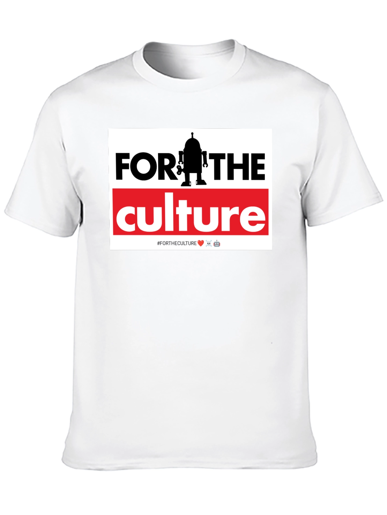 For The Culture Robot Graphic T-Shirt