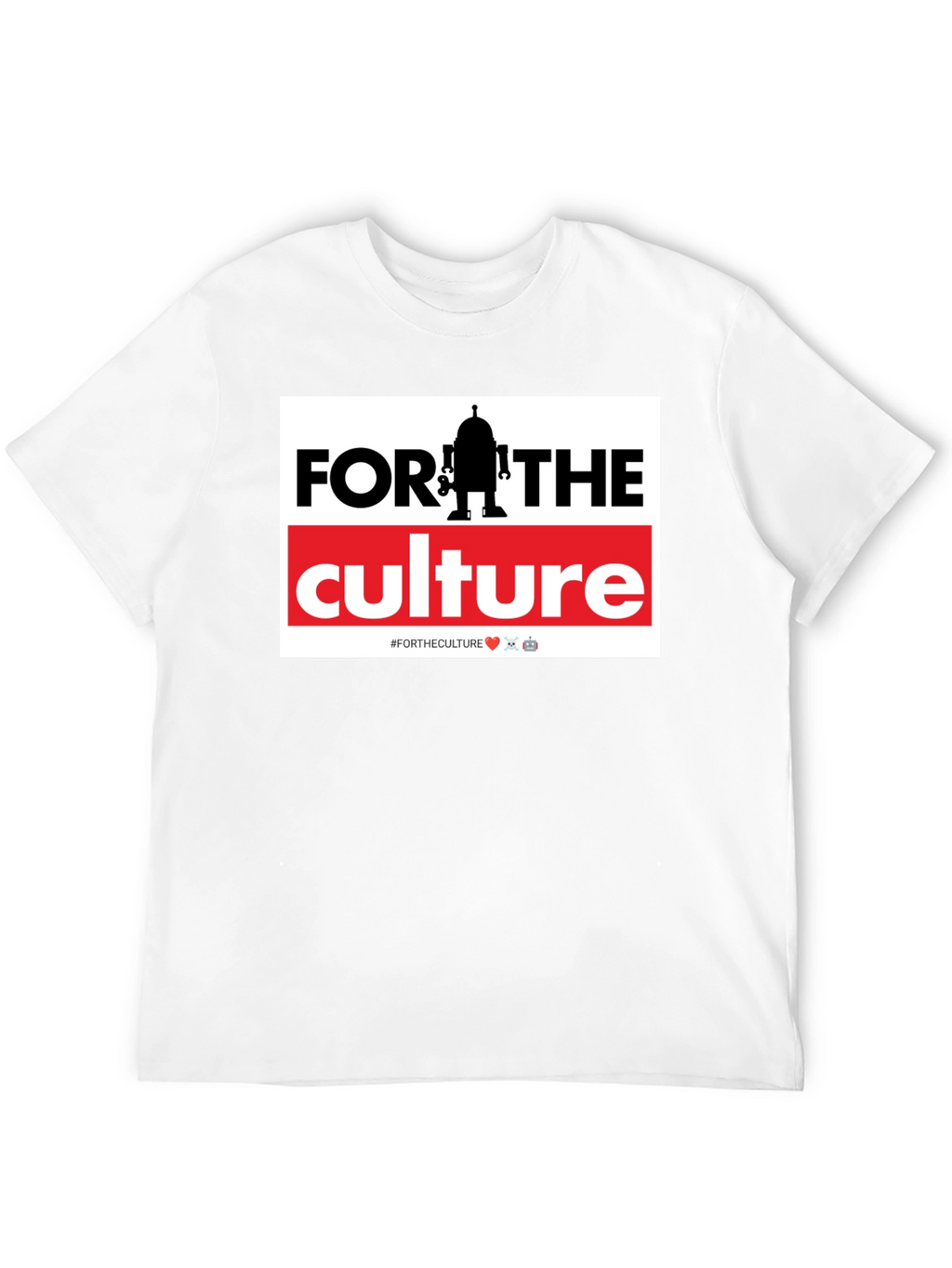 For The Culture Robot Graphic T-Shirt