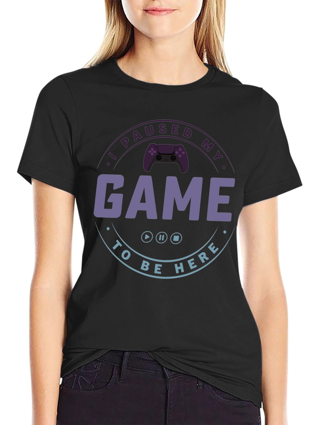I Paused My Game T-Shirt - Gamer Apparel