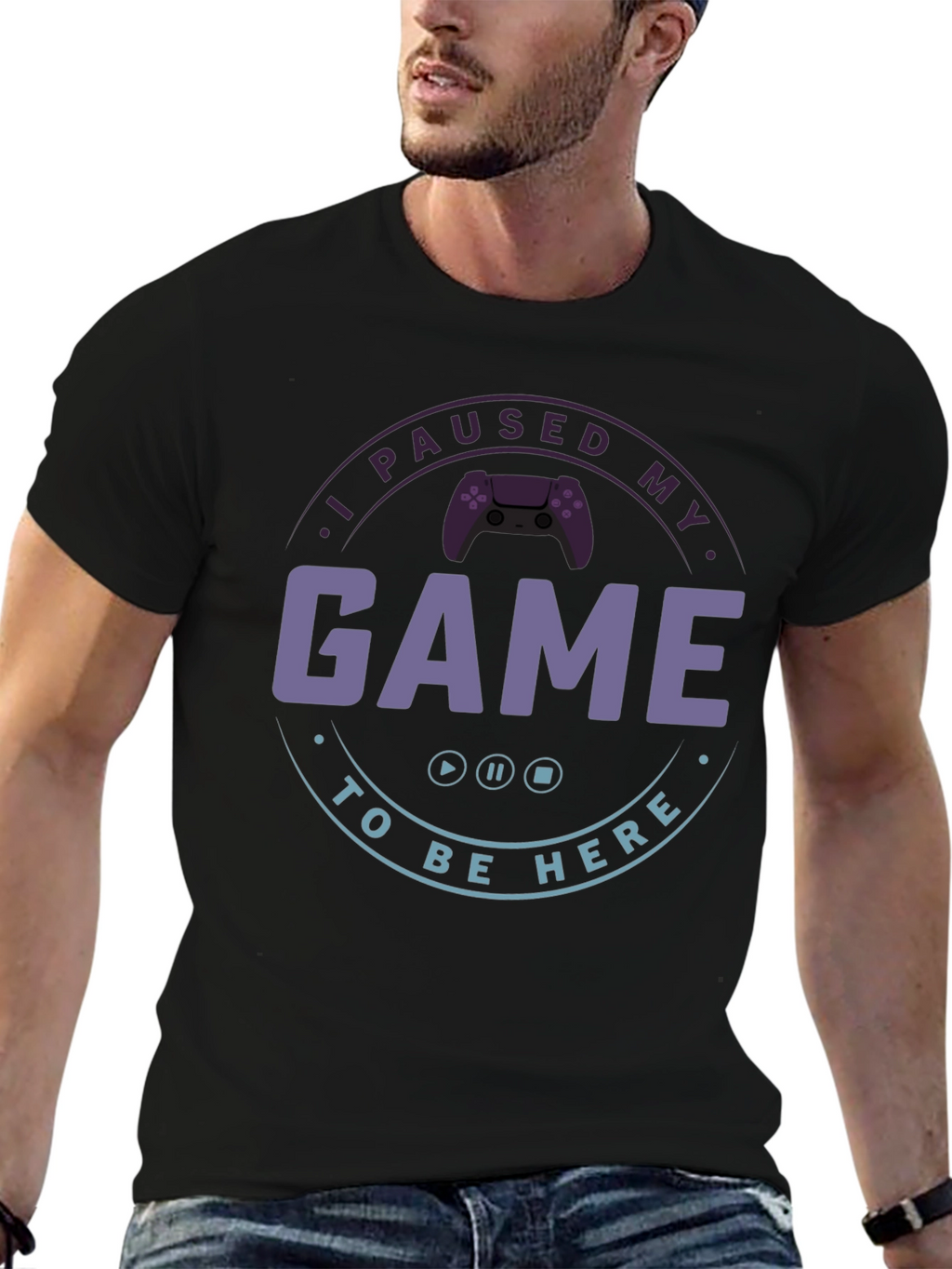 I Paused My Game T-Shirt - Gamer Apparel