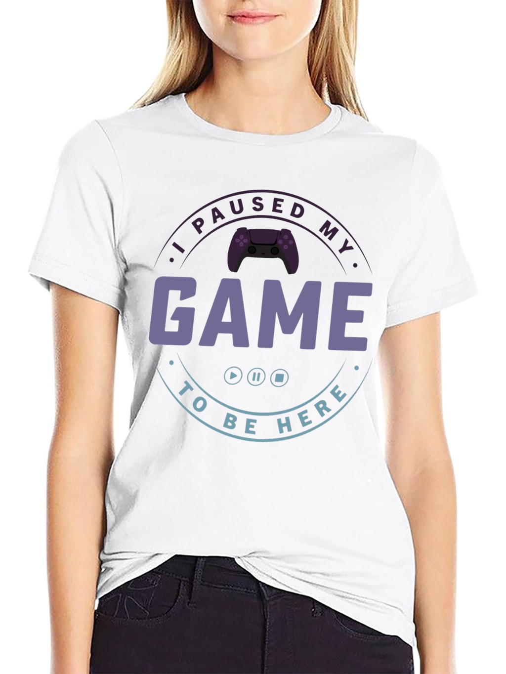 I Paused My Game T-Shirt - Gamer Apparel