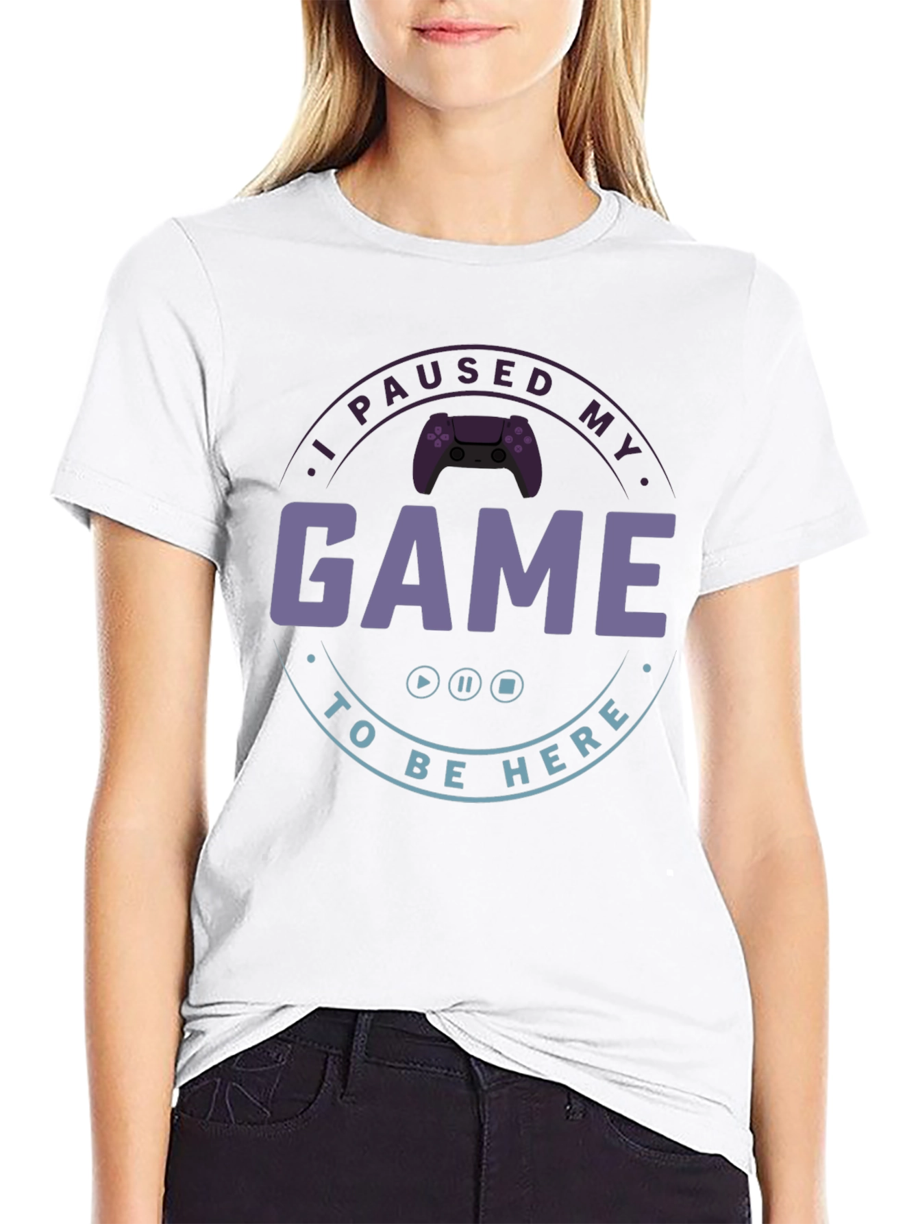 I Paused My Game T-Shirt - Gamer Apparel