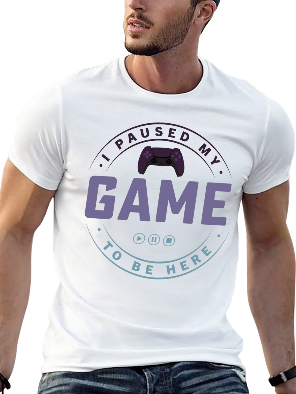 I Paused My Game T-Shirt - Gamer Apparel