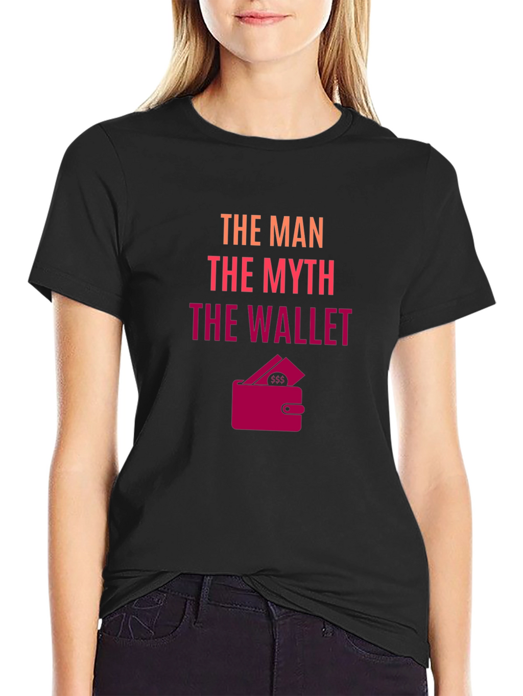 The Man The Myth The Wallet - Novelty T-Shirt