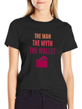 The Man The Myth The Wallet - Novelty T-Shirt