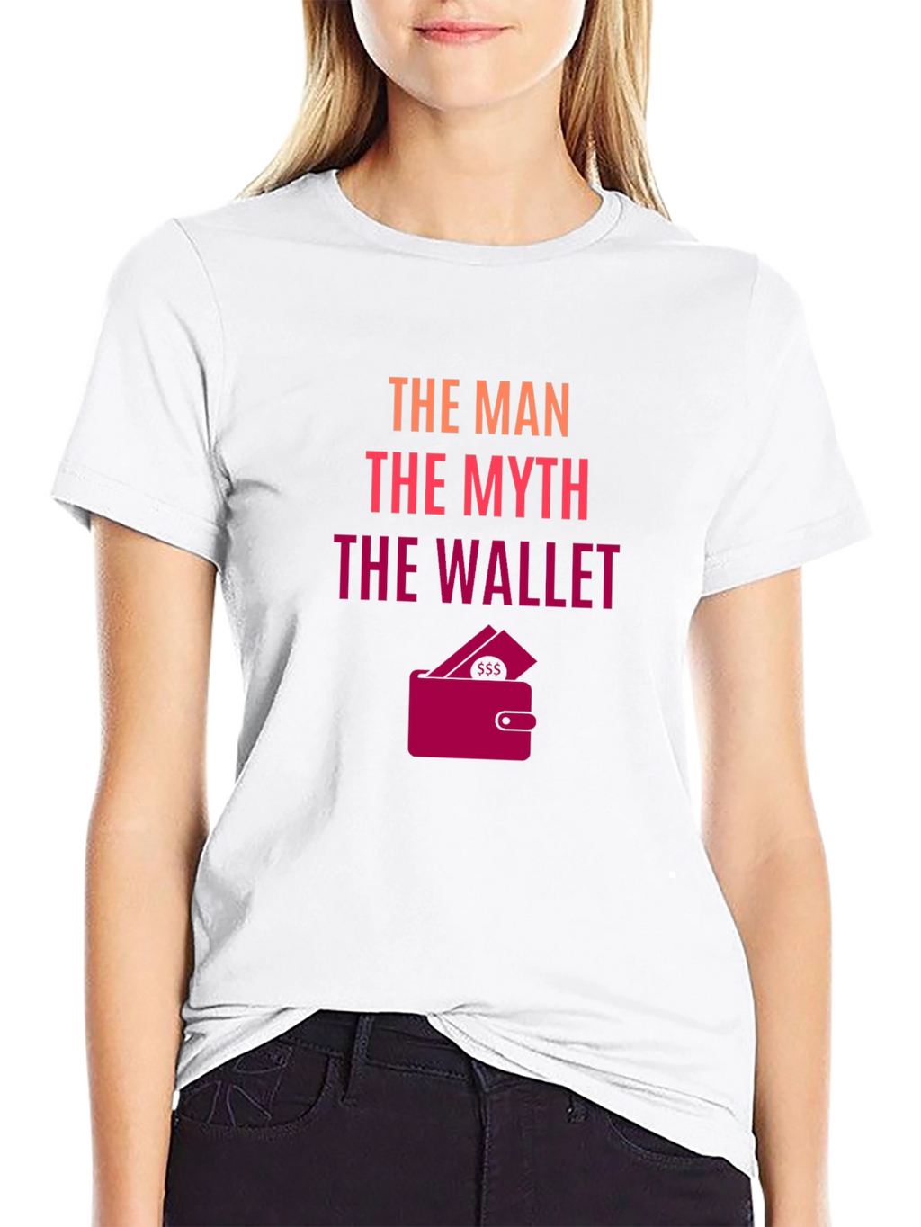 The Man The Myth The Wallet - Novelty T-Shirt