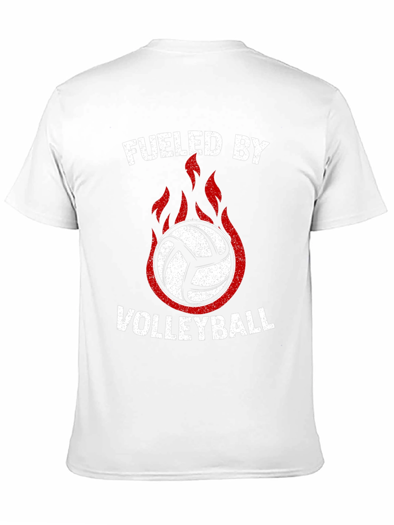 Fueled By Volleyball Graphic Tee